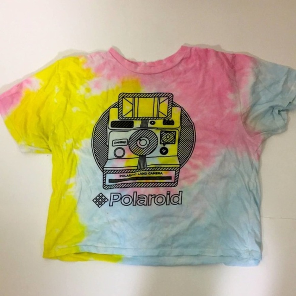 Polaroid Tie Dye T-shirt‎ Juniors XL
